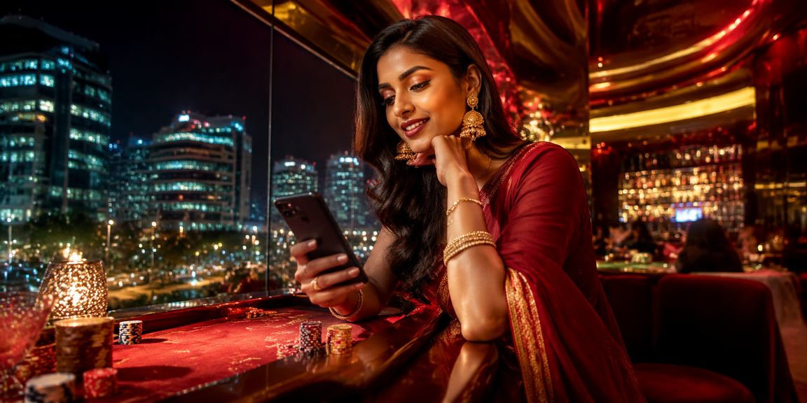 Indian player making a deposit bonus
